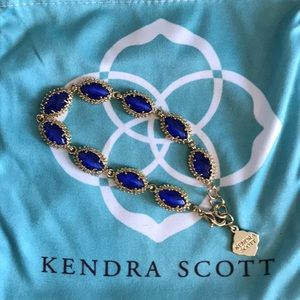 Kendra Scott blue cats eye bracelet